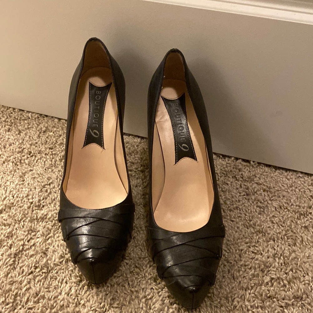 Black heels